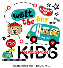 kids transportation,vector illustration