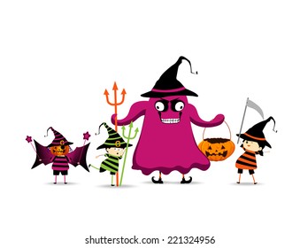 Kids Trick or Treating