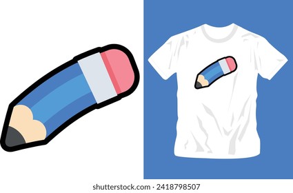 diseño de camisetas para niños Formas gráficas coloridas, ilustración vectorial para camisetas