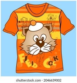 kids t-shirt design for printing