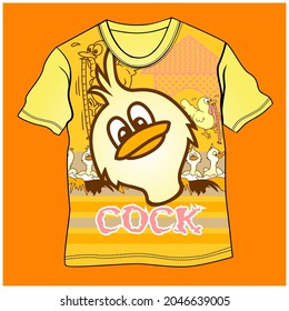 kids t-shirt design for printing