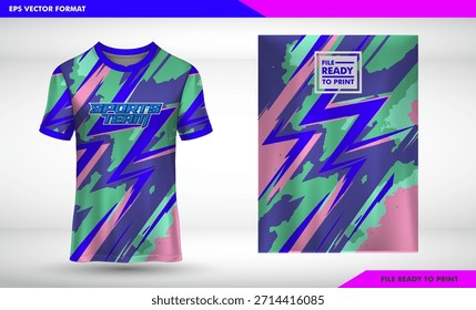 Kids' t-shirt design template vector for fashion clothing business advertisement