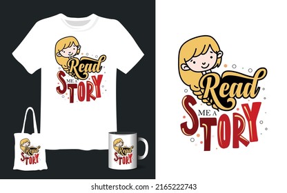 kids t-shirt, mug, bag design