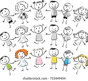 Boy And Girl Draw Images Stock Photos Vectors Shutterstock