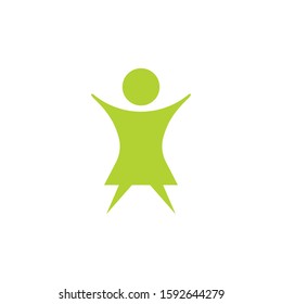 kids vector icon illustration design template
