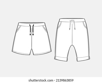 KIDS VECTOR SHORT PANTS JOGGER VECTOR