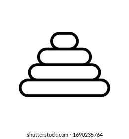 kids vector thin line icon 