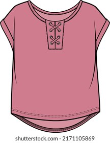 KIDS WEAR TEE SHIRTS VECTOR