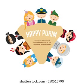 kids wearing different costumes