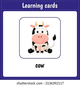 Los niños dicen cartas. Aprendiendo Animales. Alfabeto inglés. dibujos animados colección vectorial. Billetes educativos para alumnos o estudiantes en aprendizaje escolar
