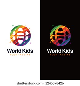kids world logo