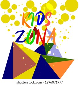 kids zone background Multi color blots . Vector illustration eps10. Crazy camouflage. 