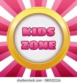 Kids zone banner