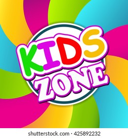 Kids Zone. Children Playground. Playground School. Fun Zone.