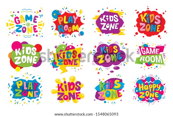 kids zone graphic