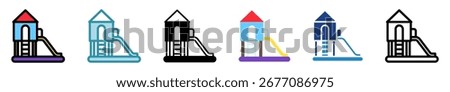 Kids Zone Icon Relate To Commerce, Shopping And Mall, Use For Modern Concept, Ui, Ux Web And App Development.