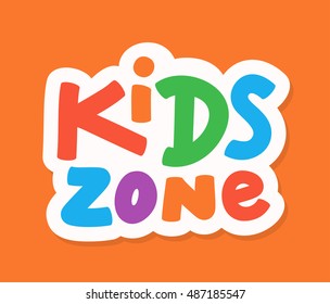 Señal de zona infantil.