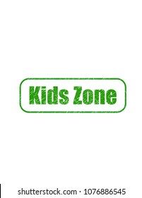 Kids Zone stamp