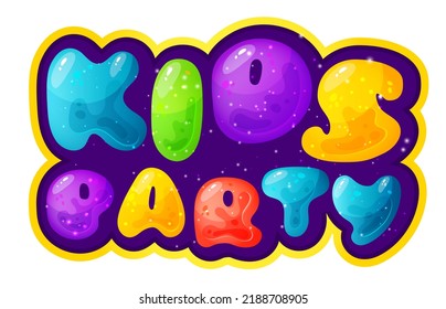 Banner de dibujos animados de vector zona infantil. Cartas coloridas para la decoración de la sala de juegos infantil. Firma en la sala de juegos para niños. Diseño de área de diversión para niños de zona y sala de fiestas. Ilustración vectorial.