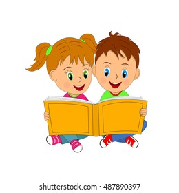 74,505 Boy girl reading Images, Stock Photos & Vectors | Shutterstock
