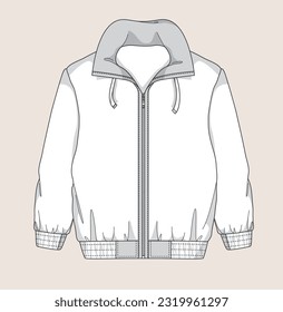 kids,boy,men hoodie, sweatshirt,jacket flat sketch illustration