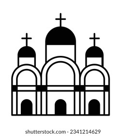 Kiev Vector Icon which can easily modify

