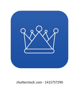 Kievan Rus Crown Icon Blue Vector Stock Vector (Royalty Free ...