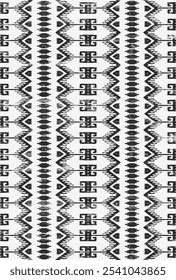 Kilim and Aztec Vector Pattern Rugs and Carpets with Grunge and distressed texture
