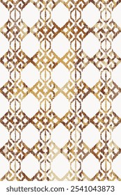 Kilim and Aztec Vector Pattern Rugs and Carpets with Grunge and distressed texture

