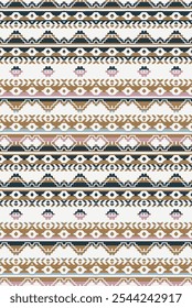 Kilim and Aztec Vector Pattern Rugs and Carpets with Grunge and distressed texture

