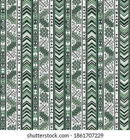 Kilim bohemian sin fisuras en formato vectorial para telas impresas o cualquier otro propósito. El patrón es labrado y fácil de usar.