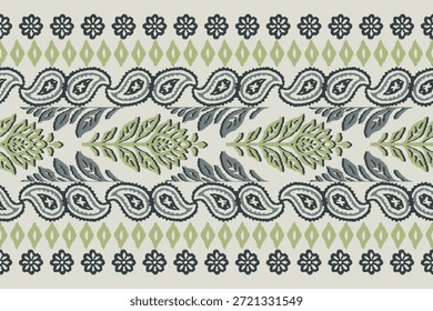 Patrón de Kilim con un fondo de diseño floral ikat. Bordado oriental étnico, motivos aztecas y ornamentación barroca. ideal para textiles, telas, papel de regalo y decoración del hogar