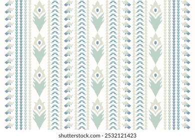 Kilim pattern,Ikat floral pattern on white background,vector illustration,Ikat ethnic oriental embroidery,Aztec style,baroque pattern.design for texture,fabric,clothing,wrapping,decoration,kilim,print