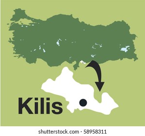 Kilis. The cities of Turkey.