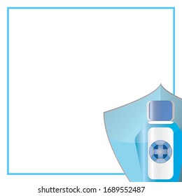 Kill Covid 19 virus by always wash our hand with antiseptic
