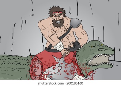 Kill crocodile