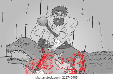 Kill crocodrile