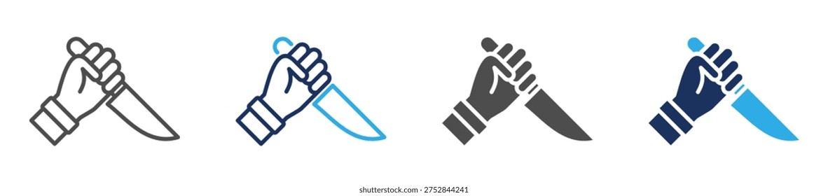 kill icon set multi concept