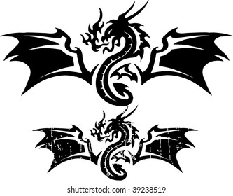 2,159 Tribal dragon wings Images, Stock Photos & Vectors | Shutterstock