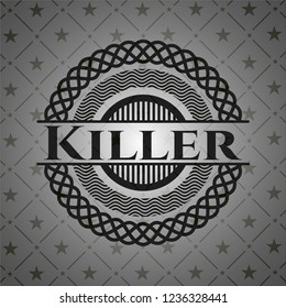 Killer dark icon or emblem