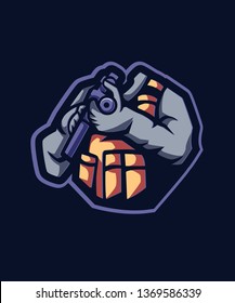 Killer Robe Mascot Logo