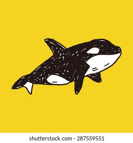 Killer Whale doodle