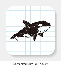 Killer Whale doodle