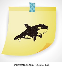 Killer Whale doodle