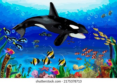 7 856件の 魚 群 綺麗 のイラスト素材 画像 ベクター画像 Shutterstock