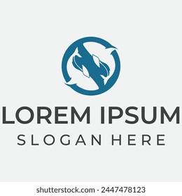 Killer Whale Vector Symbol Mascot Logo