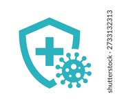 Kills 99.9% bacteria, germs, viruses icon set. Antibacterial, antiviral defence, protection infection. Disinfection anti bacterial label, logo, badge, sign, symbol, circle, red, vector illustration.