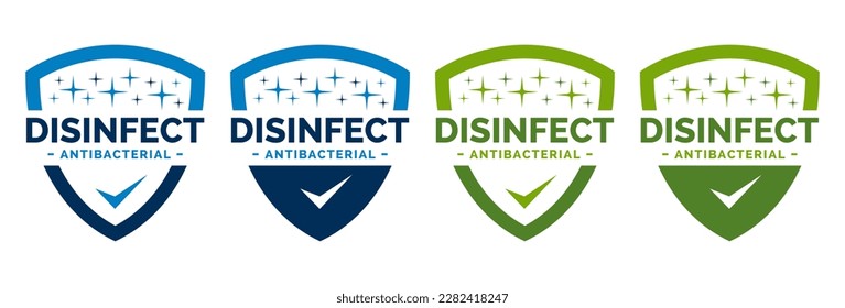 Kills 99.9% bacteria, germs and viruses . Antibacterial and antiviral defence, protection infection. Vector Illustration