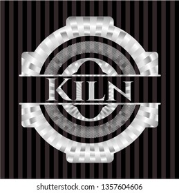 Kiln silvery shiny emblem