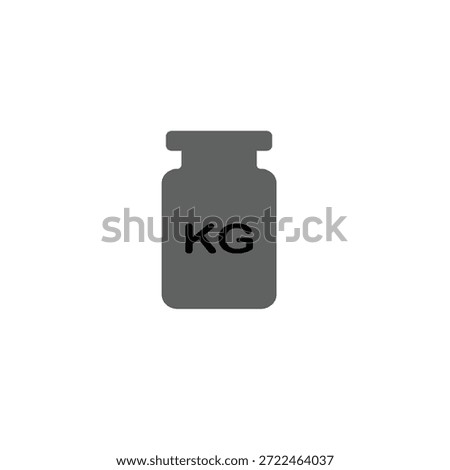 Kilogram Weight emblem,Heavy weight sign